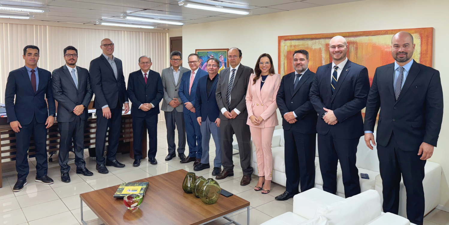 Vice-presidente do Tribunal de Contas da União realiza visita ao Tribunal de Contas do Estado