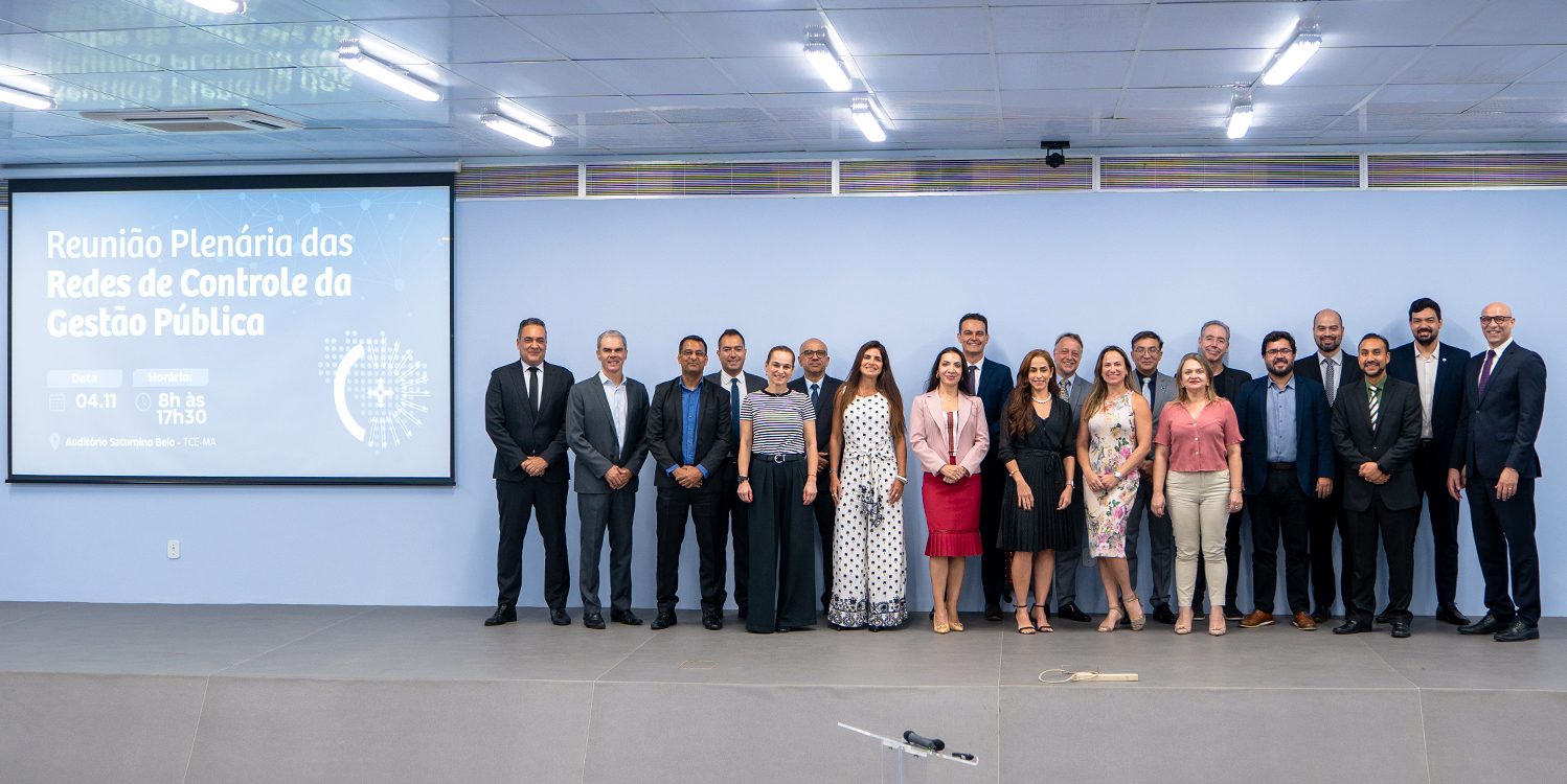 Rede de Controle da Gestão Pública realiza reunião nacional no TCE maranhense