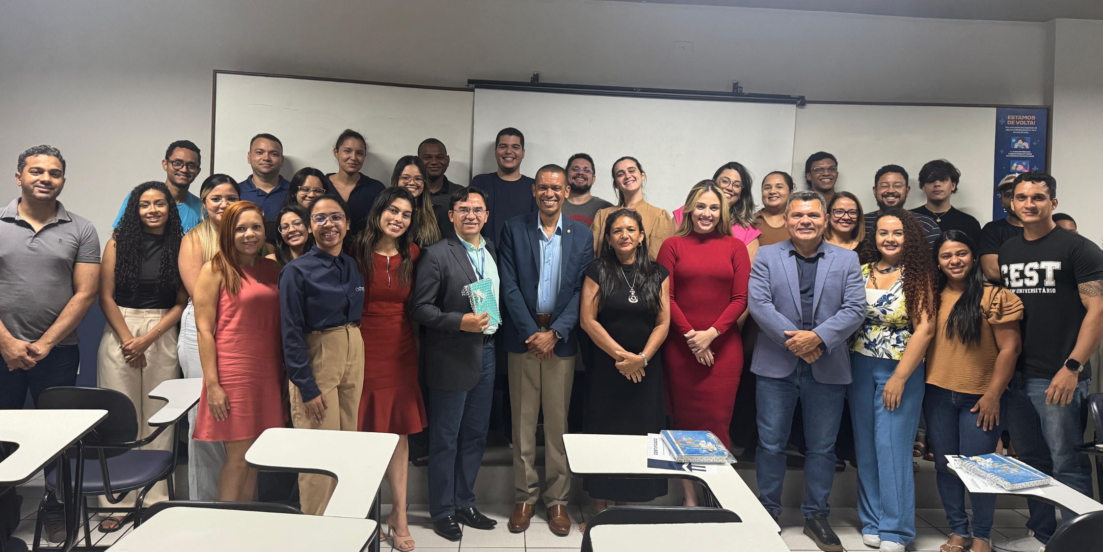 Projeto “Conhecendo o TCE” realiza palestra para alunos do curso de Direito no Centro Universitário Santa Teresinha (CEST)