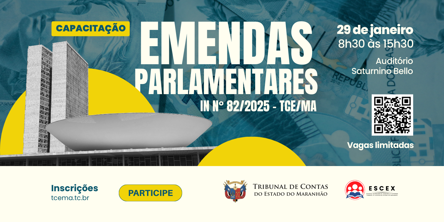 TCE vai realizar capacitação sobre Instrução Normativa que disciplina aplicação das Emendas Parlamentares
