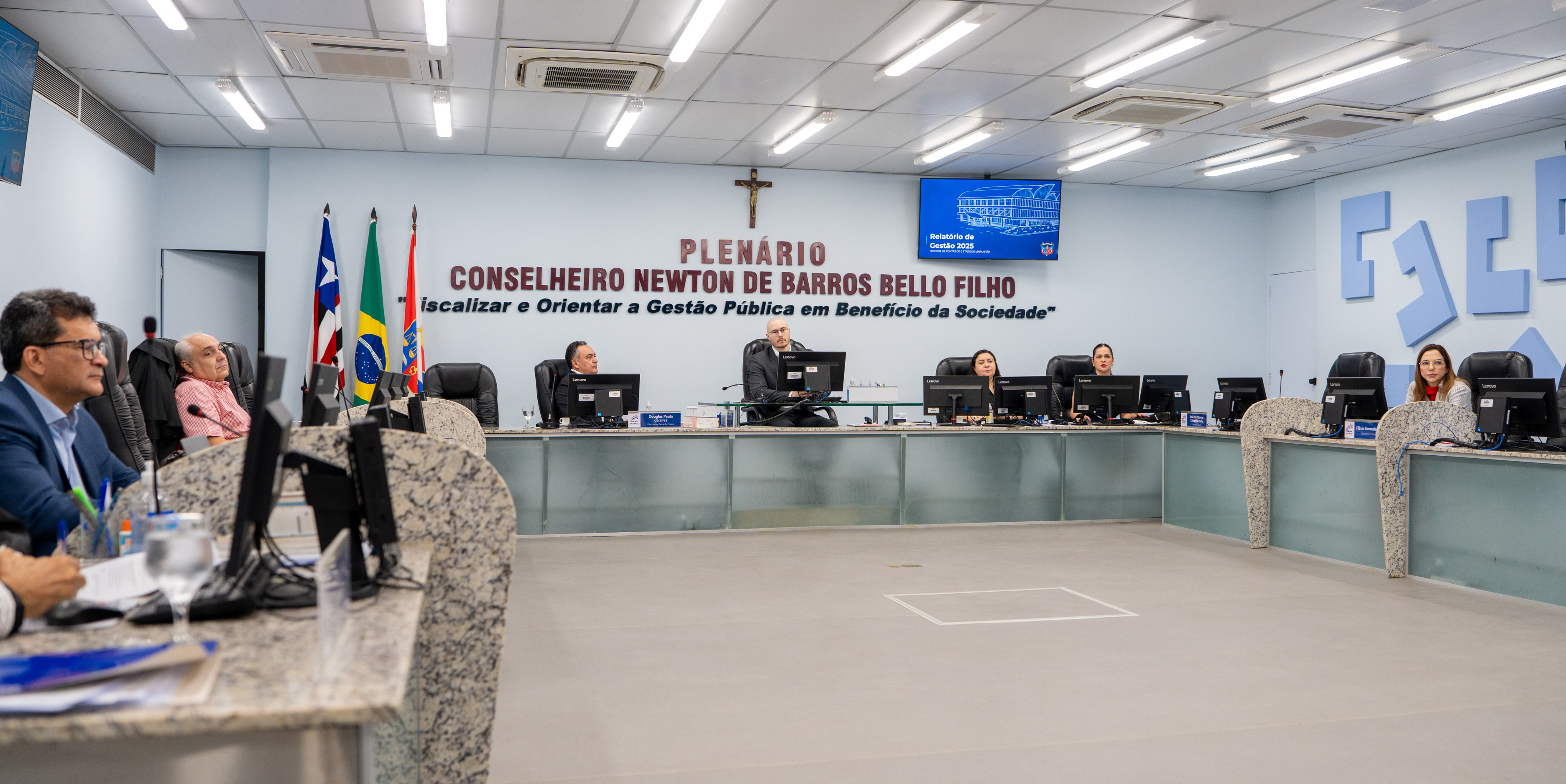 Relatórios de Gestão do exercício de 2025 são apresentados em reunião conjunta de Comissões do TCE