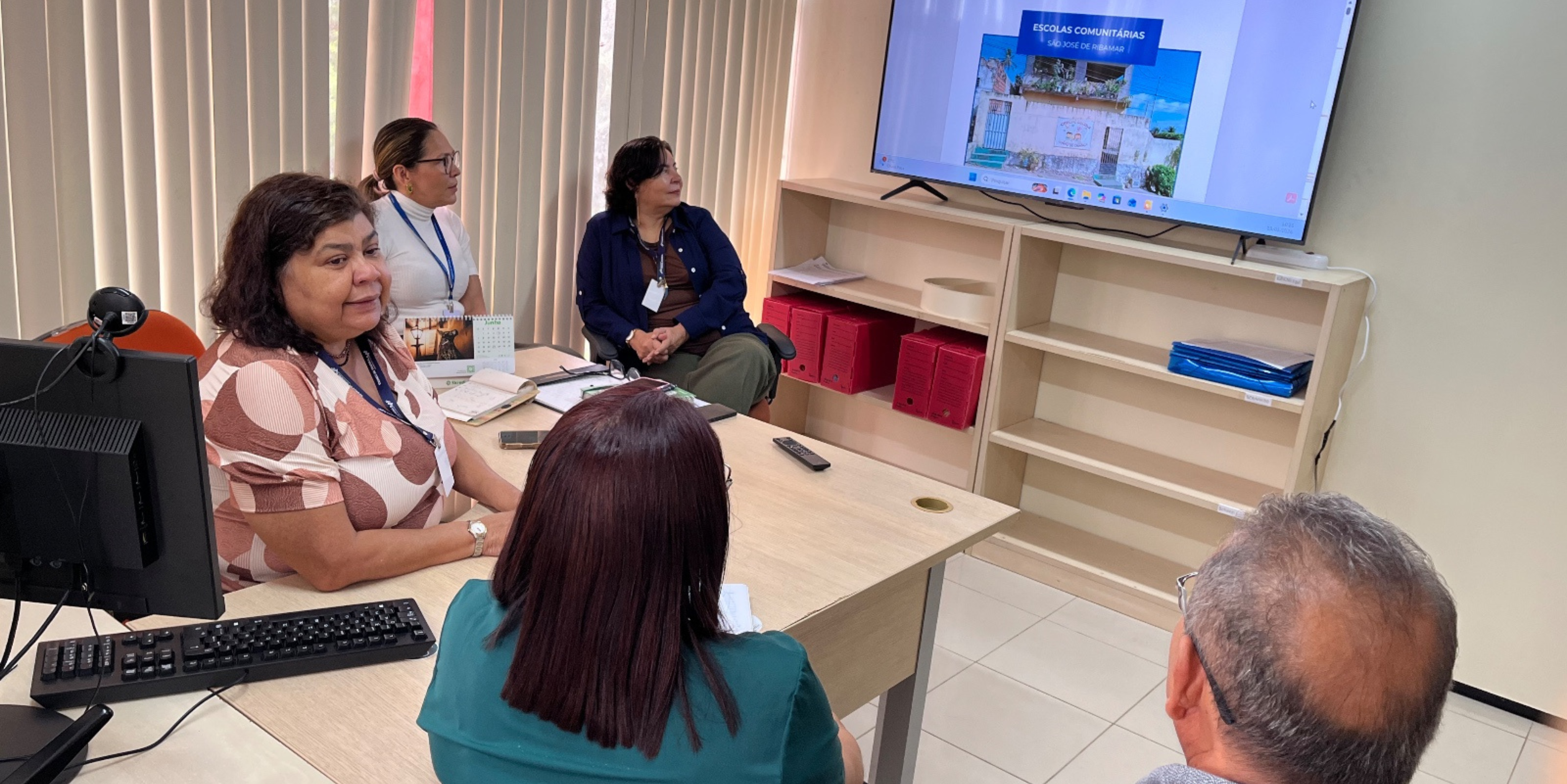 TCE-MA recebe visita do Conselho Municipal de Educação de São José de Ribamar para alinhar ações de fiscalização