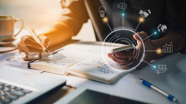 businessman-analyzing-company-financial-report-with-augmented-reality-graphics 34141-360