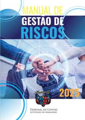 Capa: Manual de Gestão de Riscos do TCE-MA